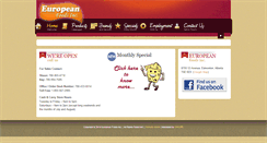 Desktop Screenshot of europeanfoodsinc.ca